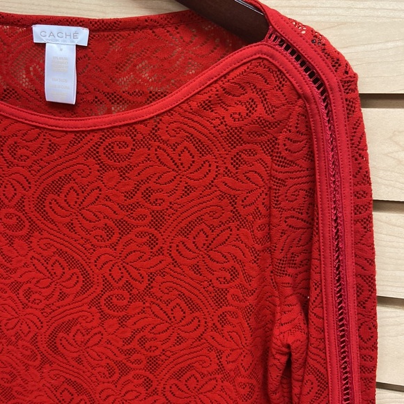 Cache fancy blouse top Size M - Picture 5 of 7